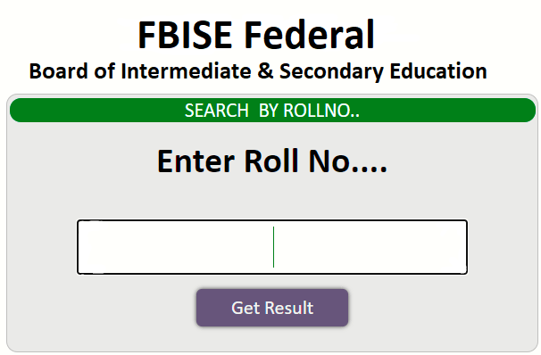 FBISE 10th Class Result 2023 Federal Board